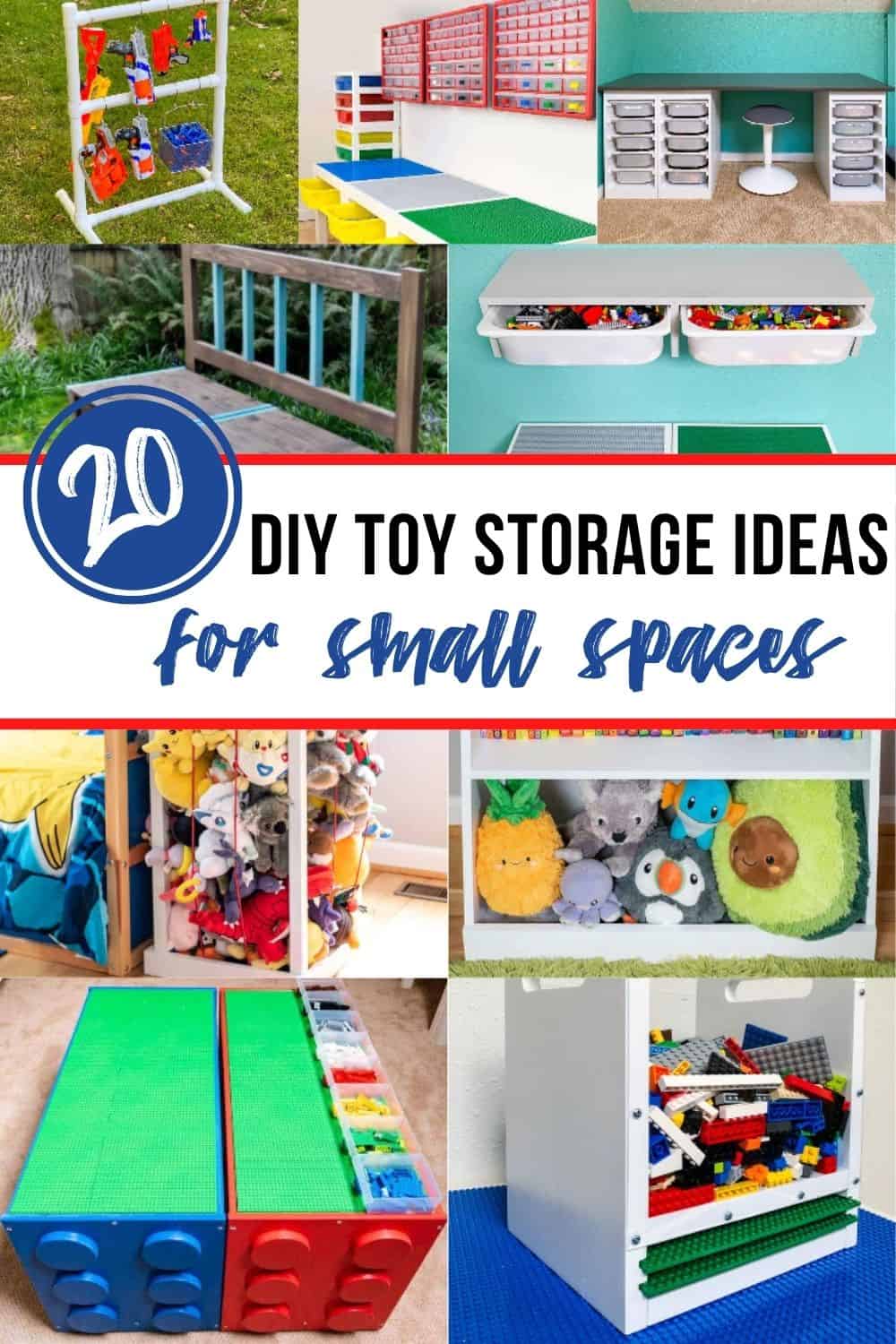 20 Small Bedroom Storage Ideas - DIY Storage Ideas for Small Rooms