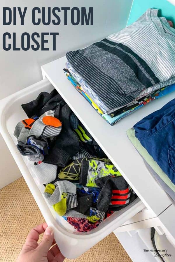 DIY Custom Closet Easy French Cleat System The Handyman's Daughter