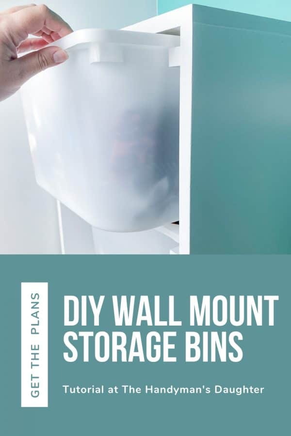DIY IKEA Trofast Wall Storage Hack The Handyman's Daughter
