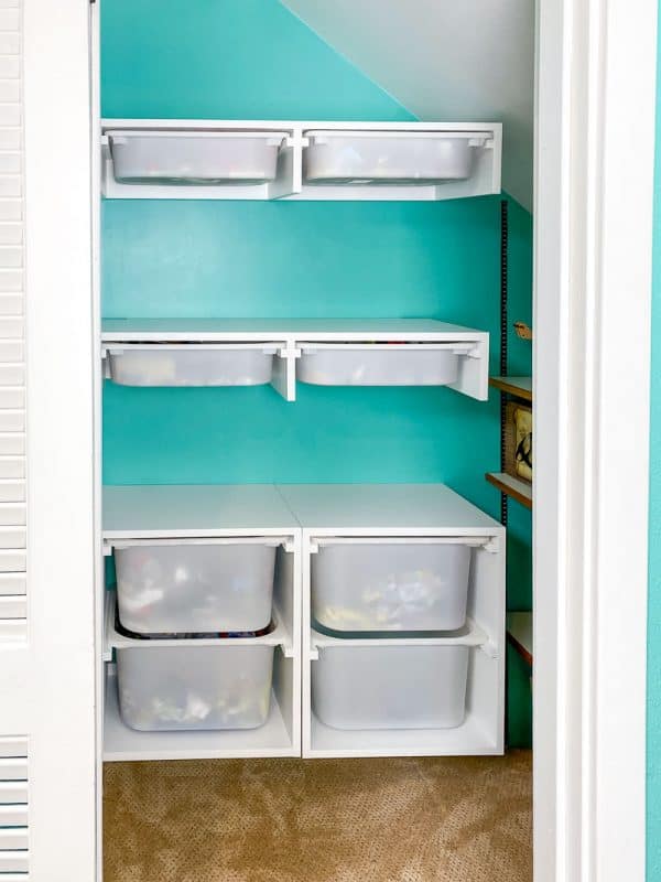 DIY Custom Closet - Easy French Cleat System - The Handyman's Daughter