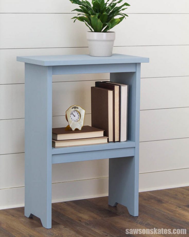 Diy End Table Plans And Projects, Skinny End Table Plans