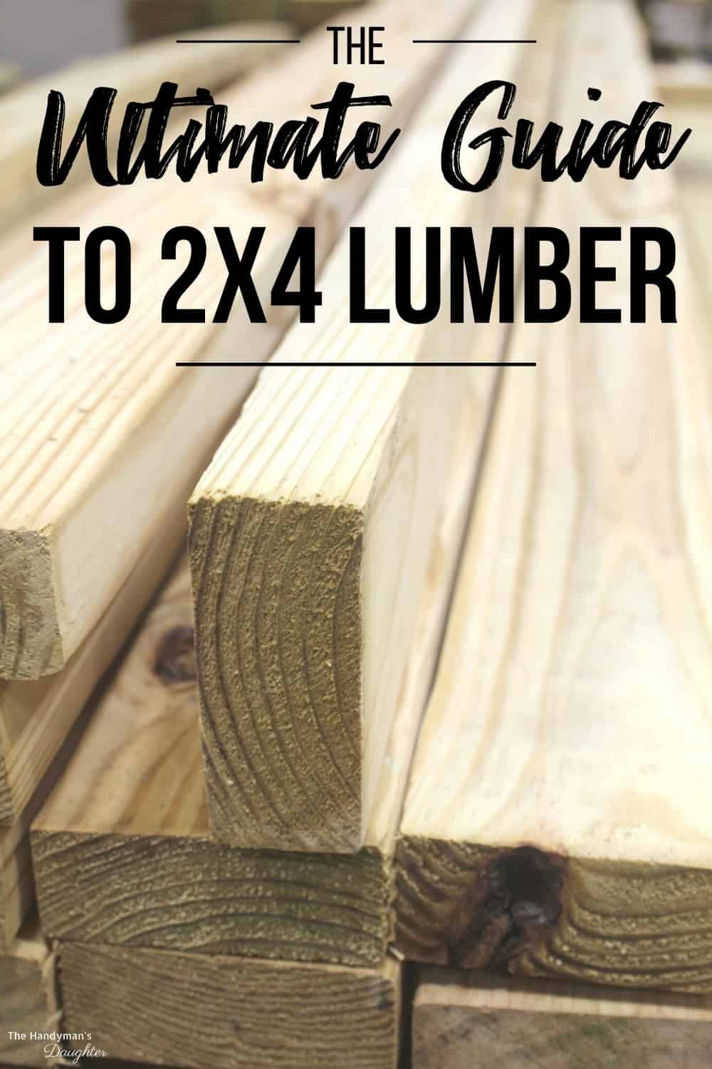The Ultimate Guide to 2x4 Lumber