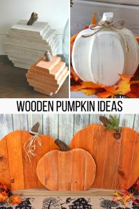 15 Creative Wooden Pumpkin Ideas - The Handyman's Daughter