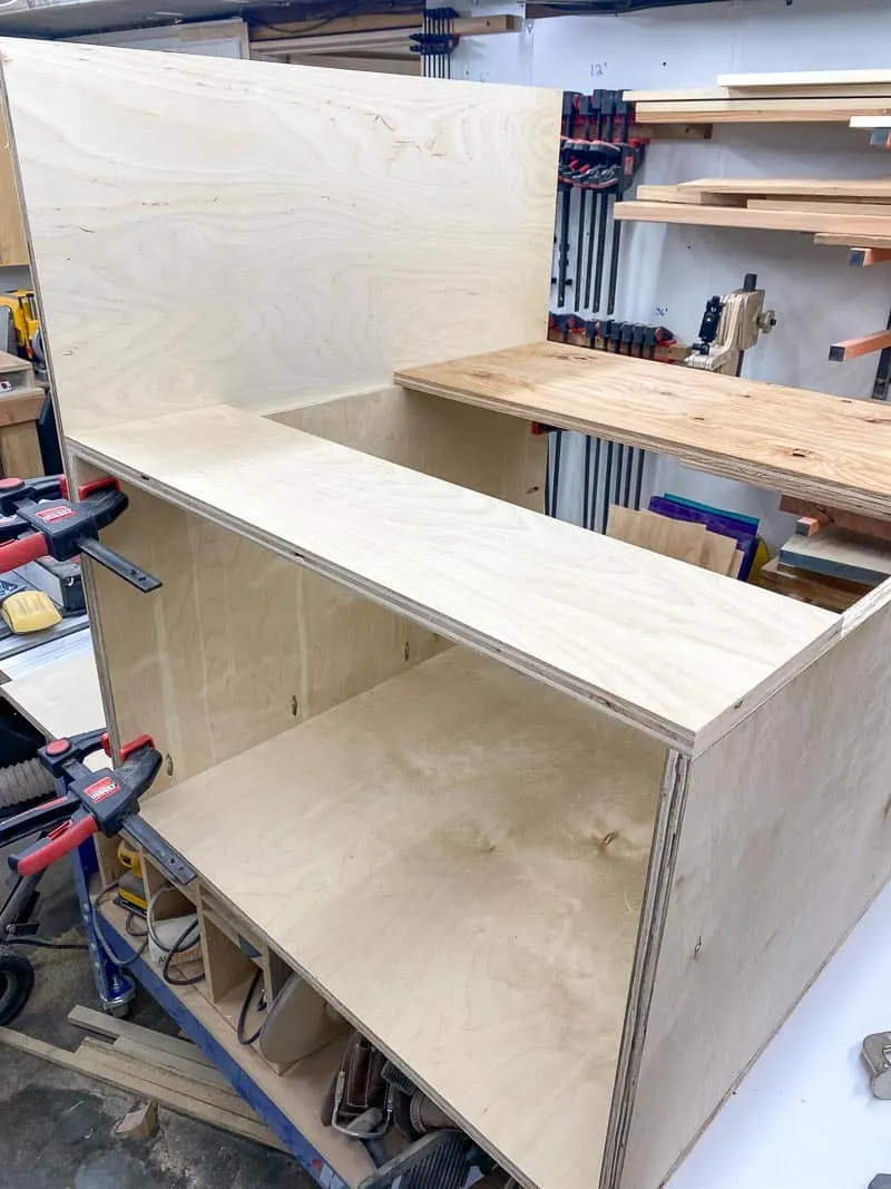 DIY table saw stand base