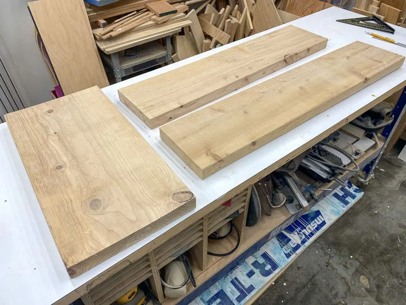 scrap wood for DIY tombstones