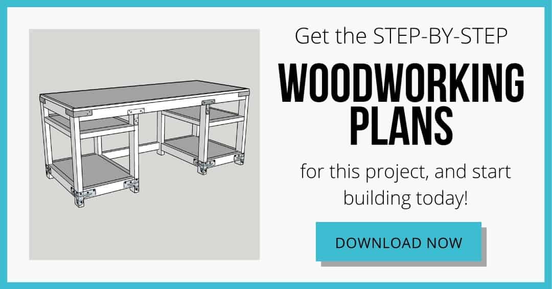 DIY desk woodworking plans download box
