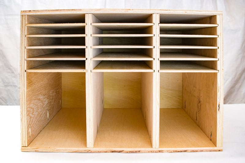 How To Make a DIY Sandpaper Storage Organizer