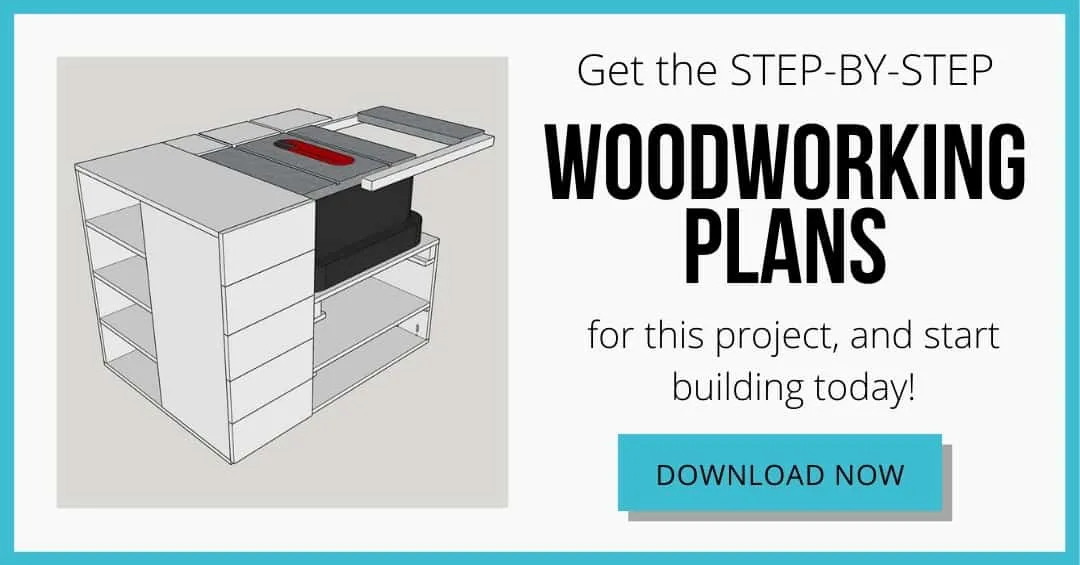 download button for DIY table saw stand plans