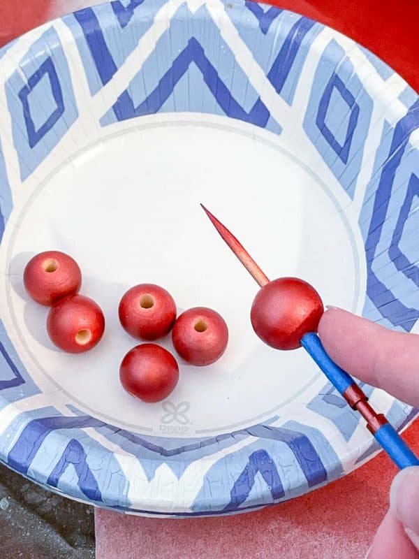 How to Paint Wooden Beads The Handyman's Daughter