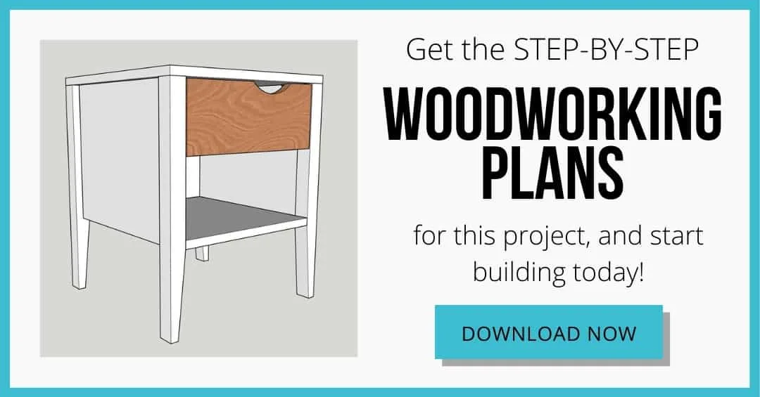 DIY nightstand woodworking plans download box