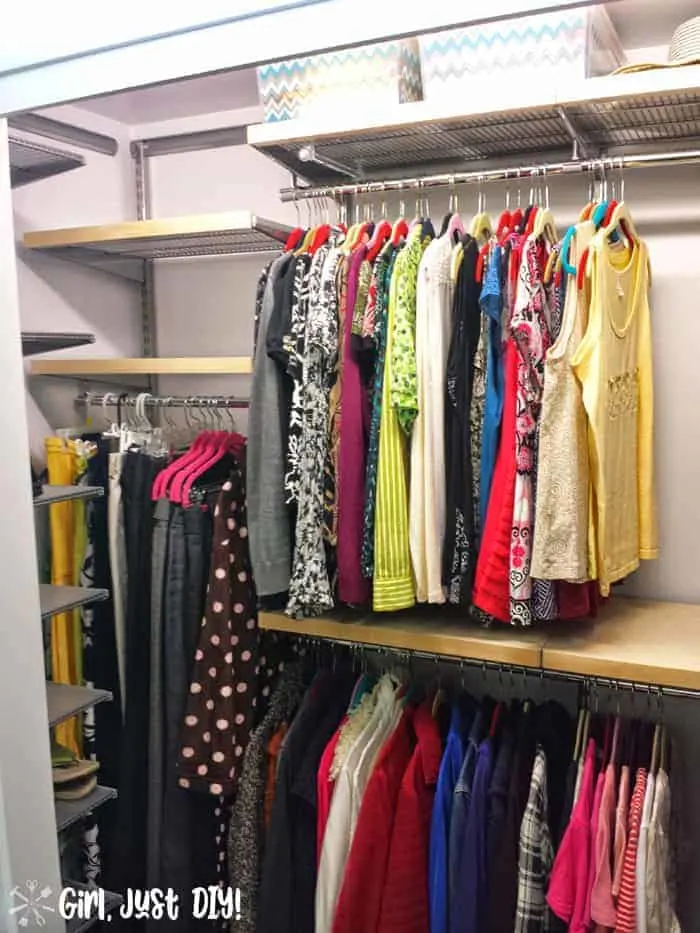 DIY Closet Organizers on the Cheap — Wannabe Clutter Free