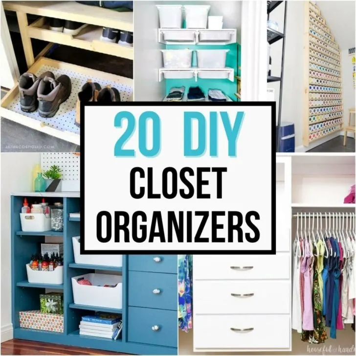 DIY Plywood Closet Organizer Build Plans - Houseful of Handmade