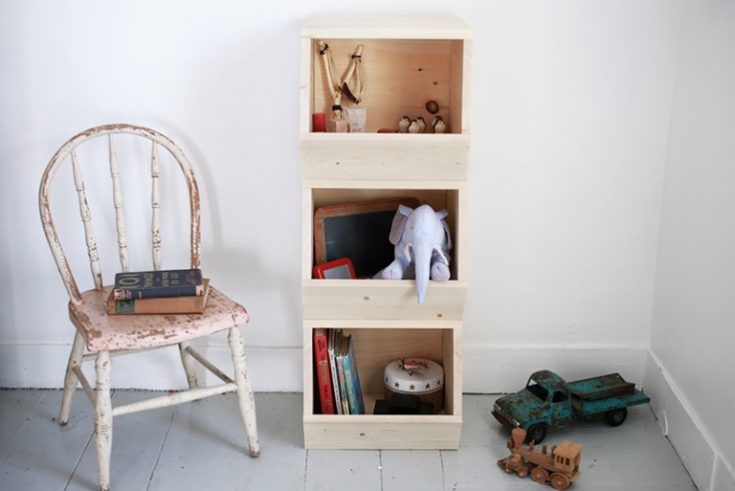 Stackable Storage Cubes, Woodworking Project