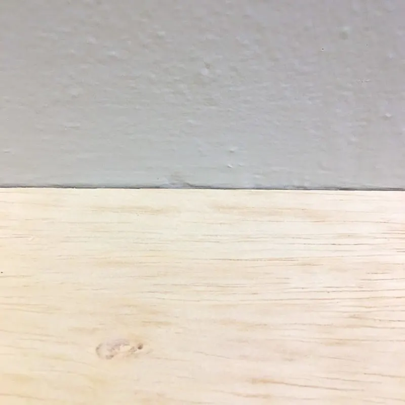 second sheet of ¼" plywood hiding the mantel bracket
