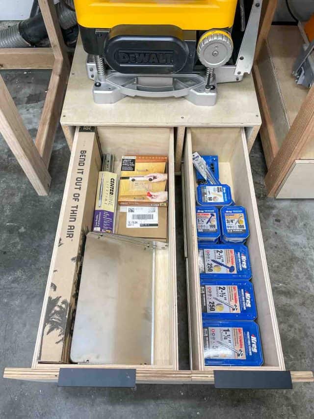 Easy DIY Planer Stand with Storage The Handyman's Daughter