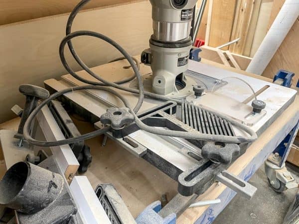 DIY Tool Stand With Sander Lift The Handyman s Daughter