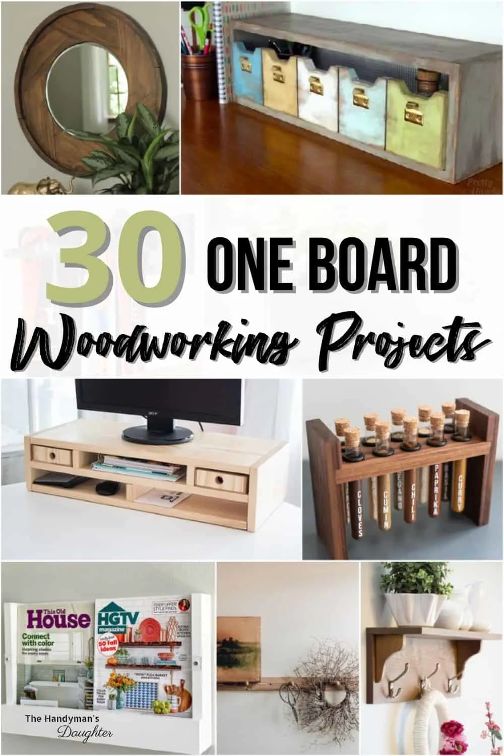 30 Reclaimed and Scrap Wood Projects for Beginners