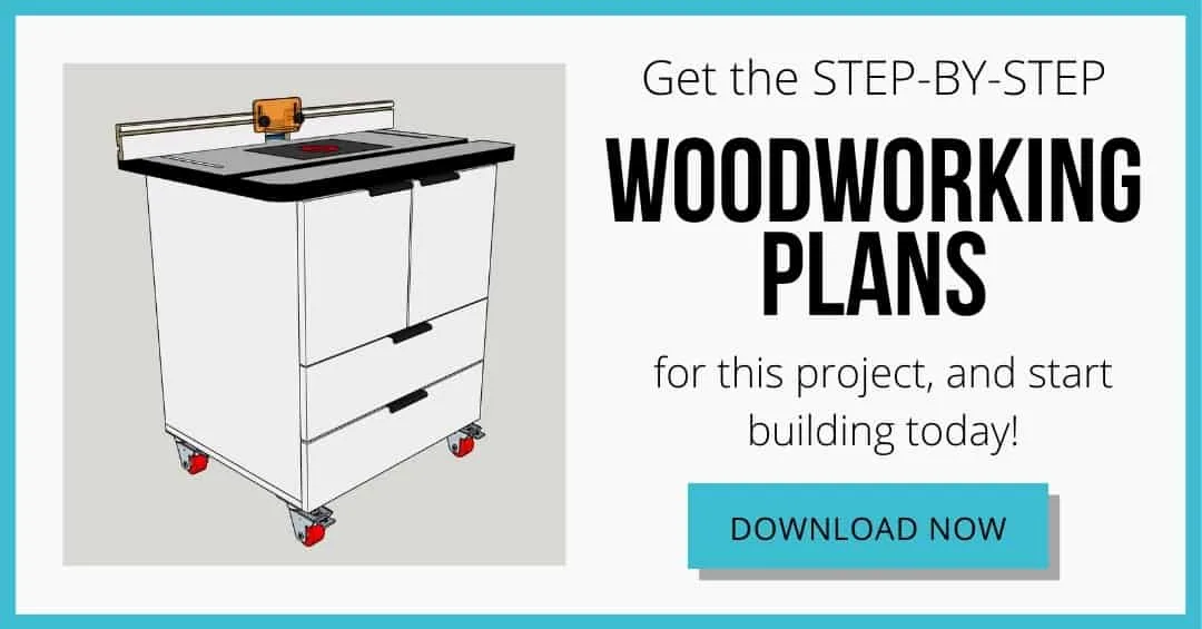 download box for router table woodworking plans
