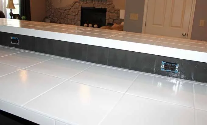 20 Diy Countertops For Your Kitchen Or, Can You Paint Tile Countertops To Look Like Granite
