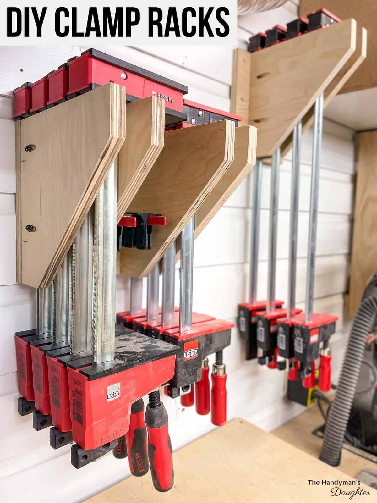 DIY clamp racks