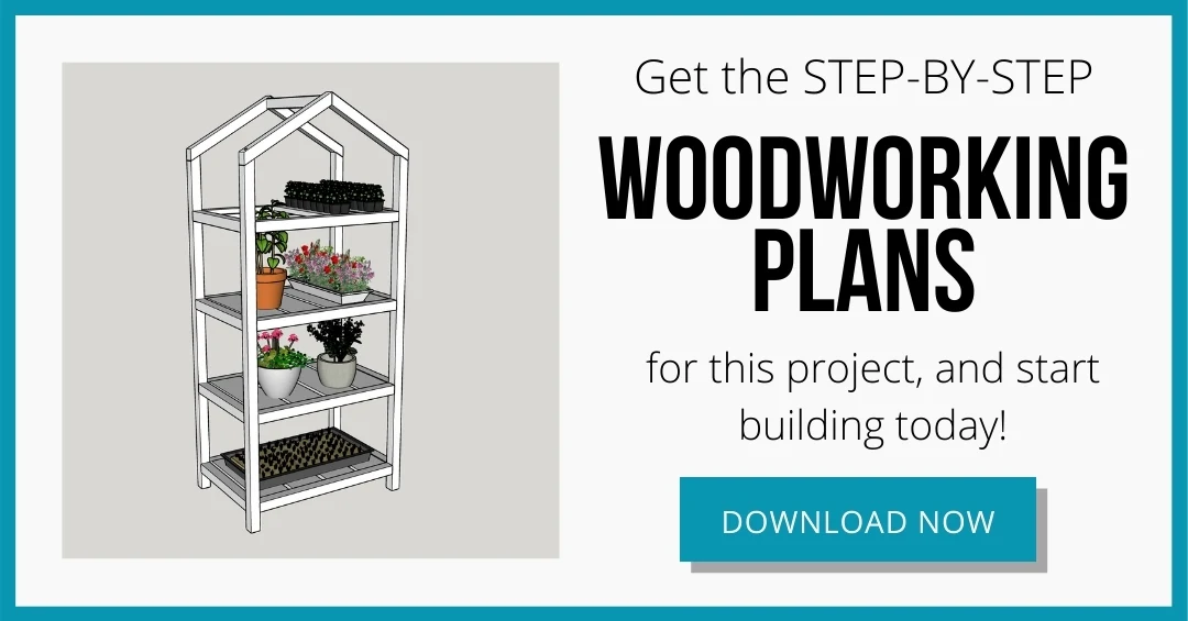 DIY mini greenhouse plans download box