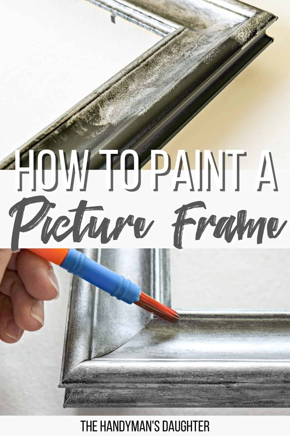 How to paint a picture frame