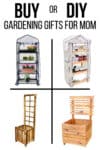 buy or DIY gardening gifts for Mom