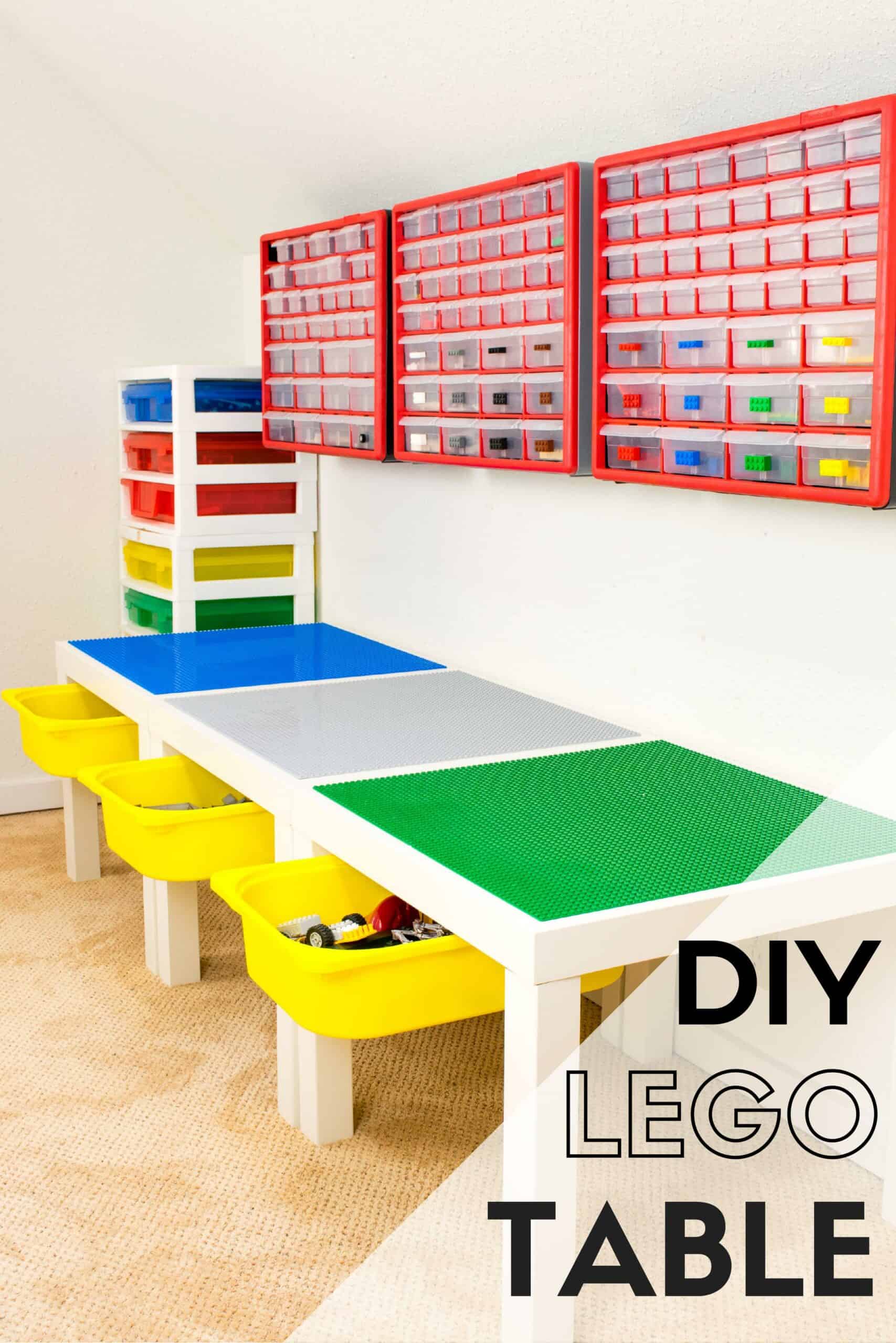 IKEA Lego Table Hack Your Kids Will LOVE - The Handyman's Daughter