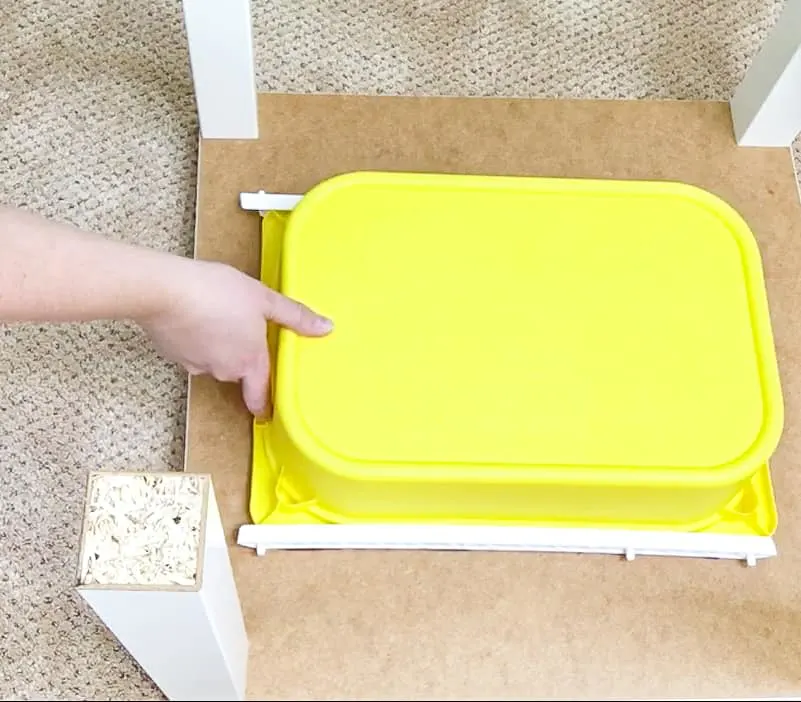 Easy DIY Lego Table with Storage - The Handyman's Daughter