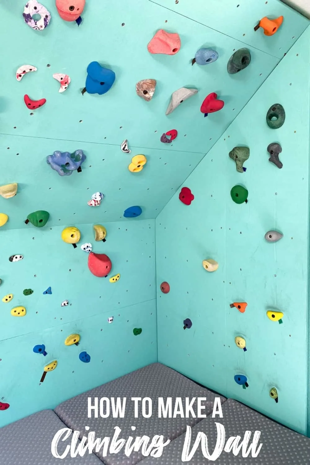 how to make a home climbing wall