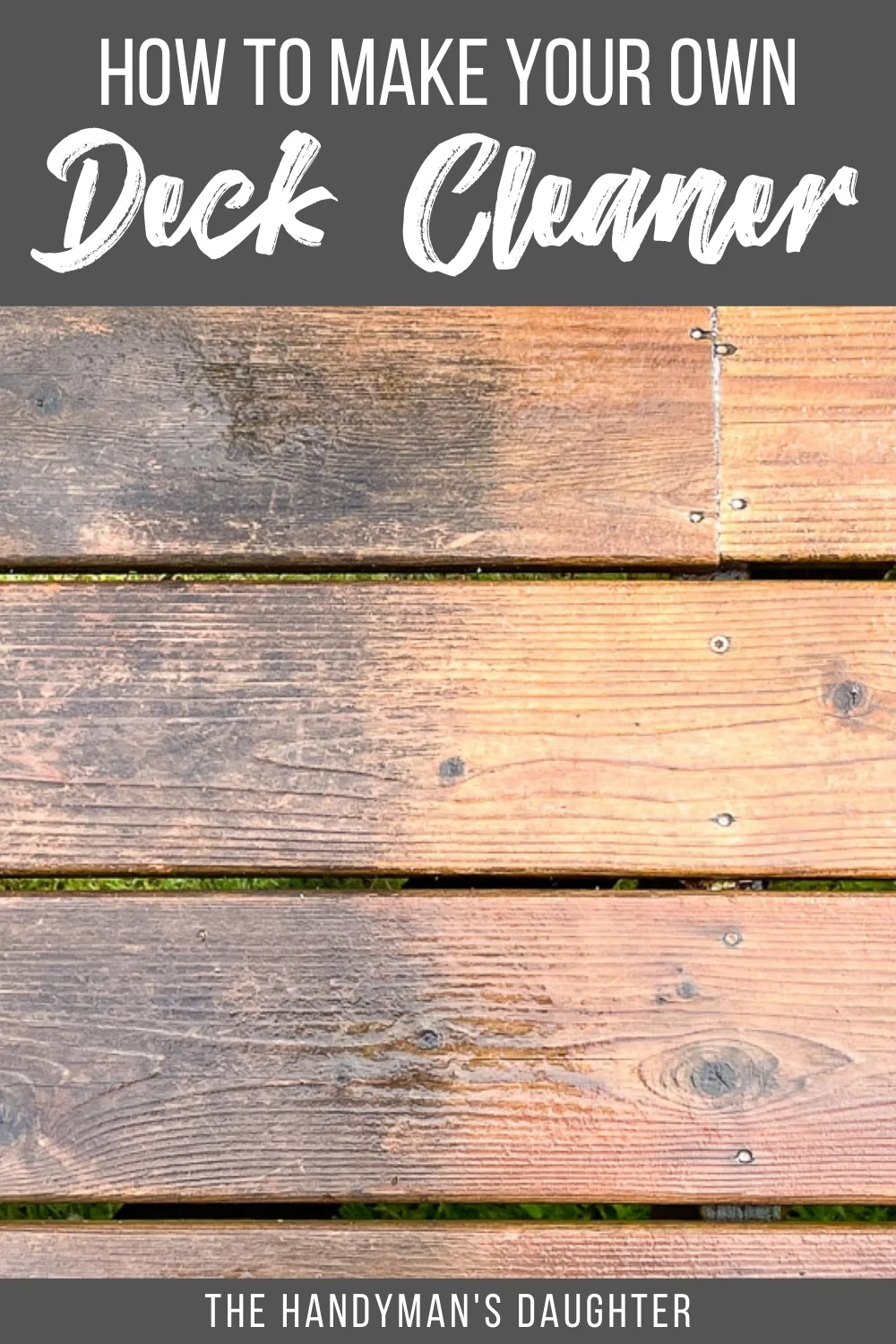 How to Make your own Deck Cleaner