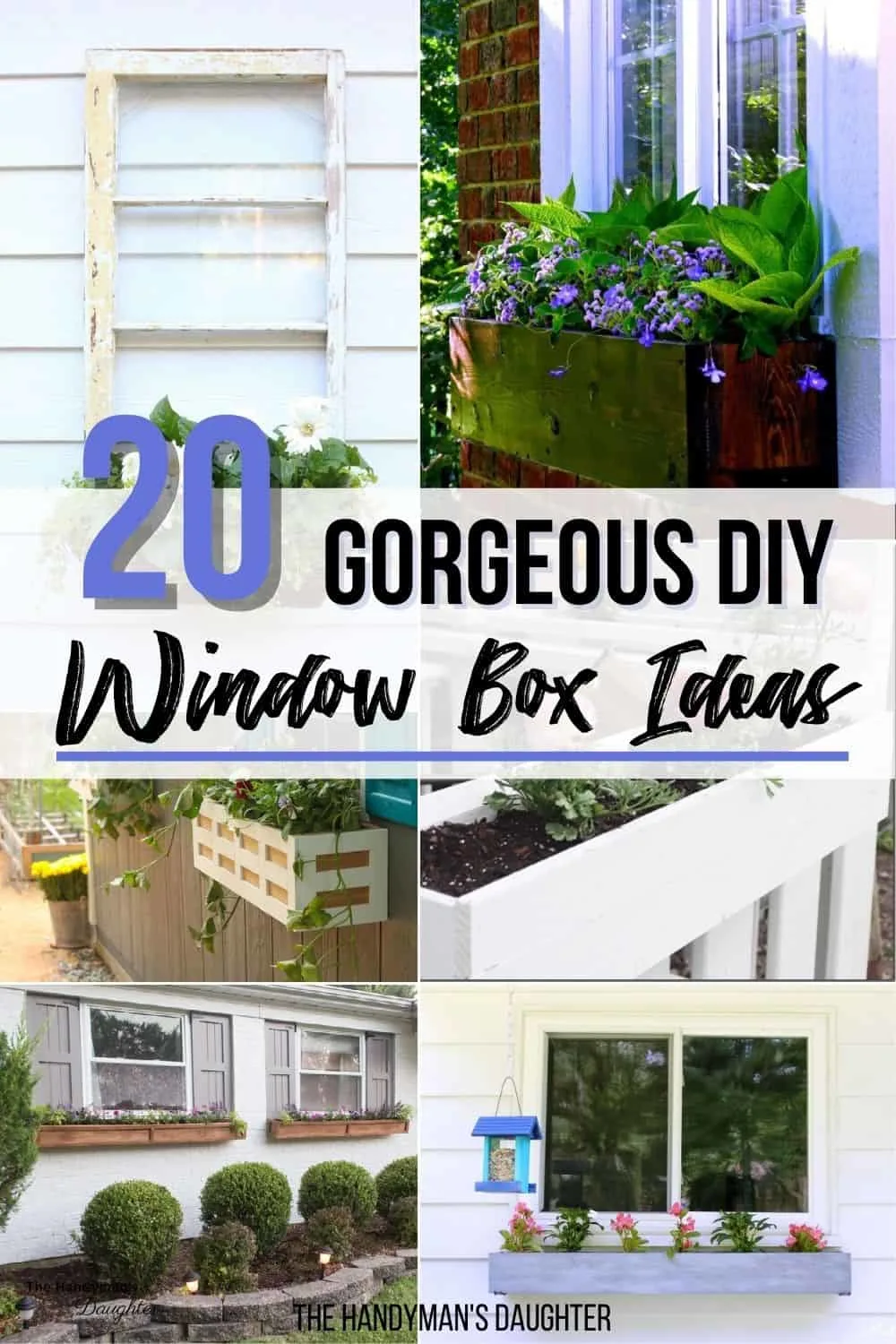 20 gorgeous DIY window box ideas