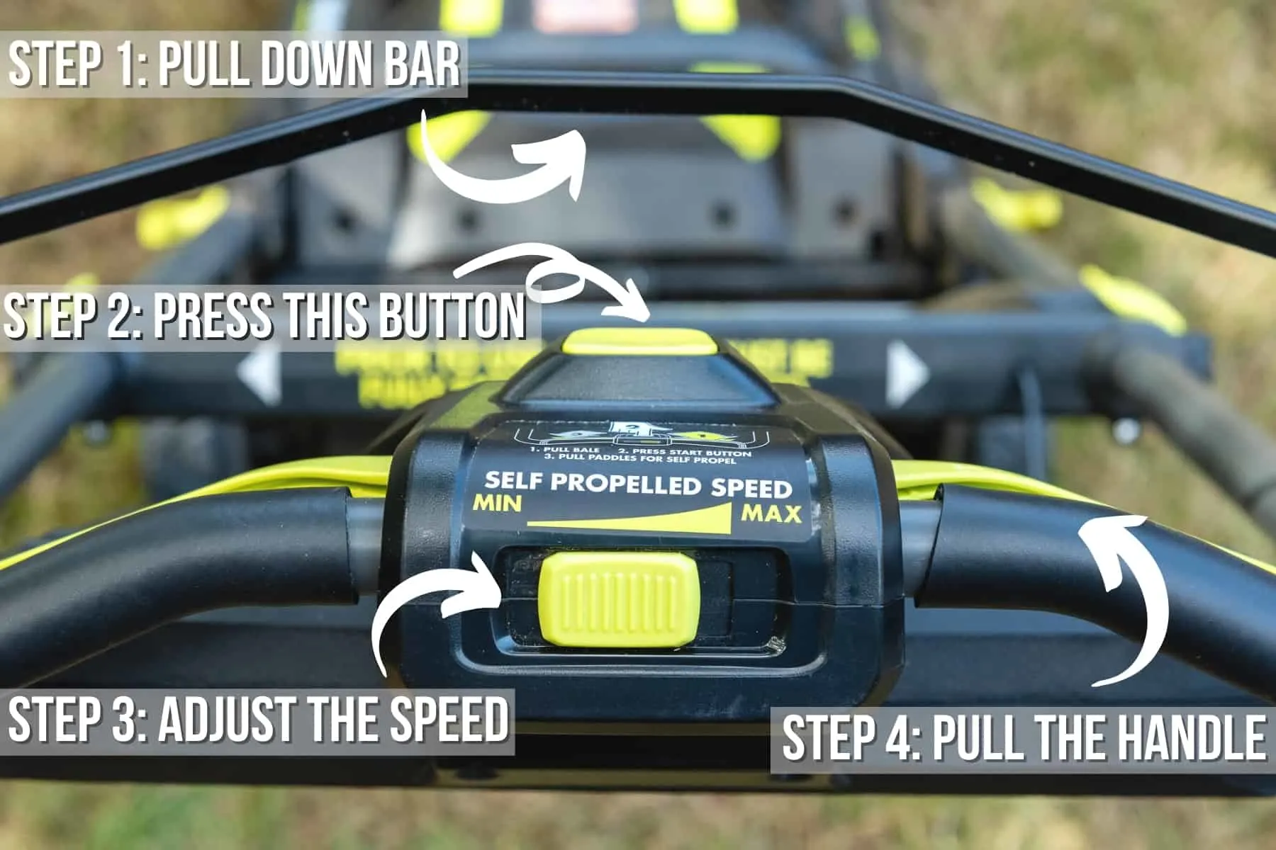 How to Start a Ryobi Lawn Mower