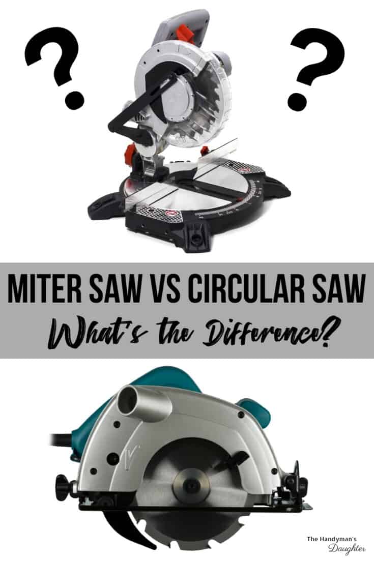 Miter Saw vs Circular Saw What's the Difference? The Handyman's