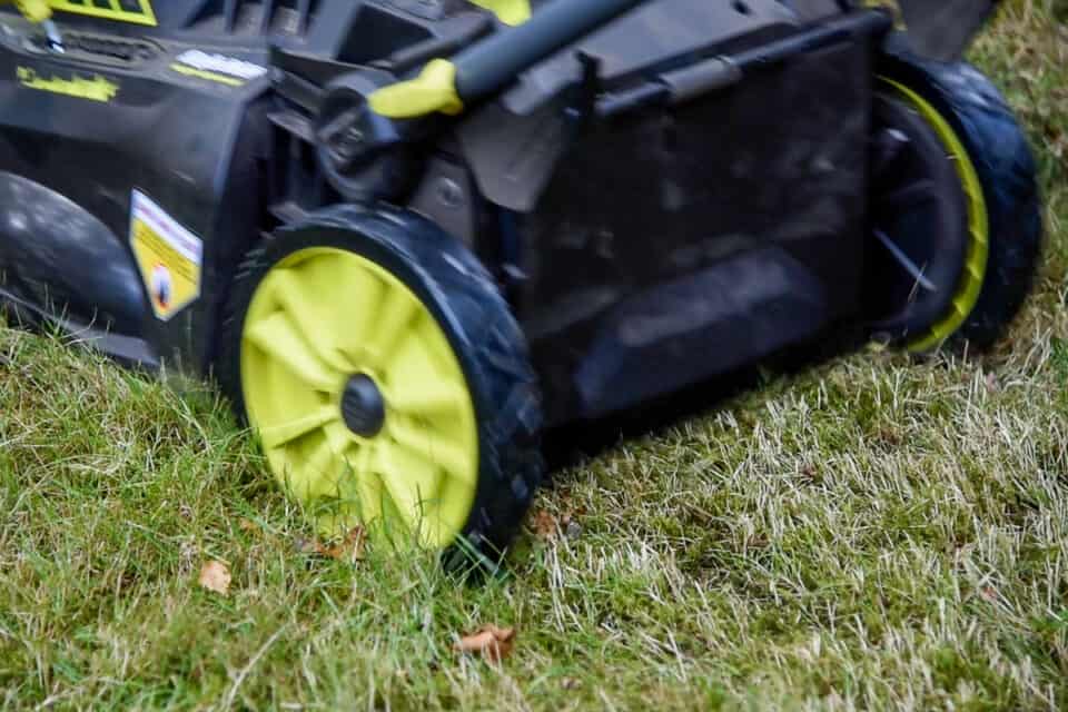 Ryobi Self Propelled Electric Lawn Mower Review The Handyman's Daughter