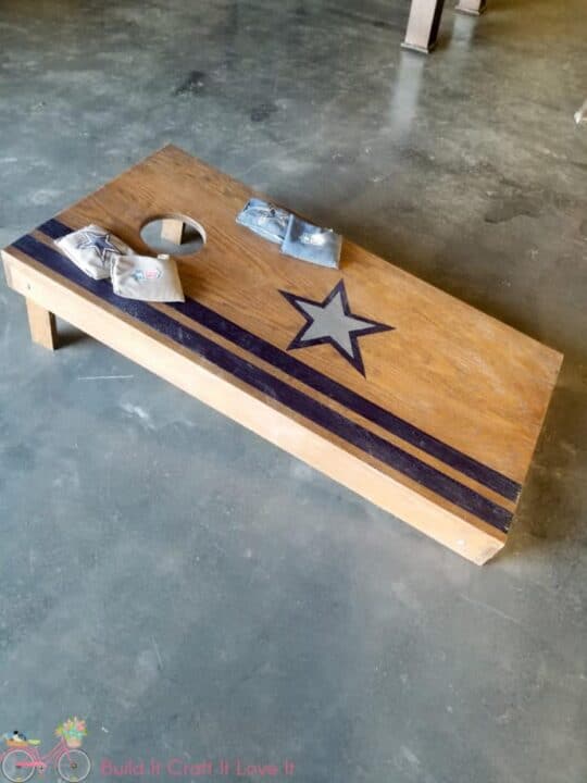 15 Creative DIY Cornhole Board Designs - The Handyman's Daughter
