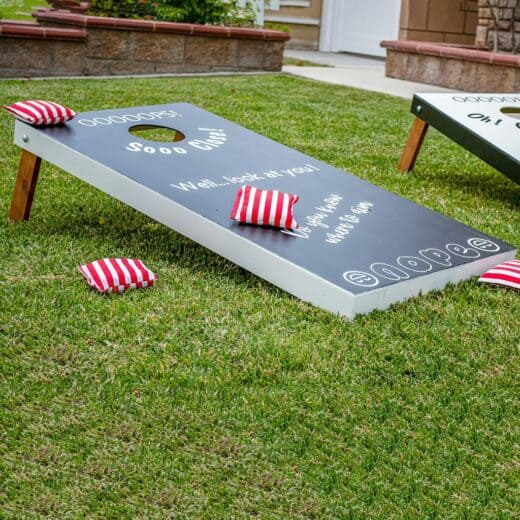 15 Creative DIY Cornhole Board Designs The Handyman's Daughter