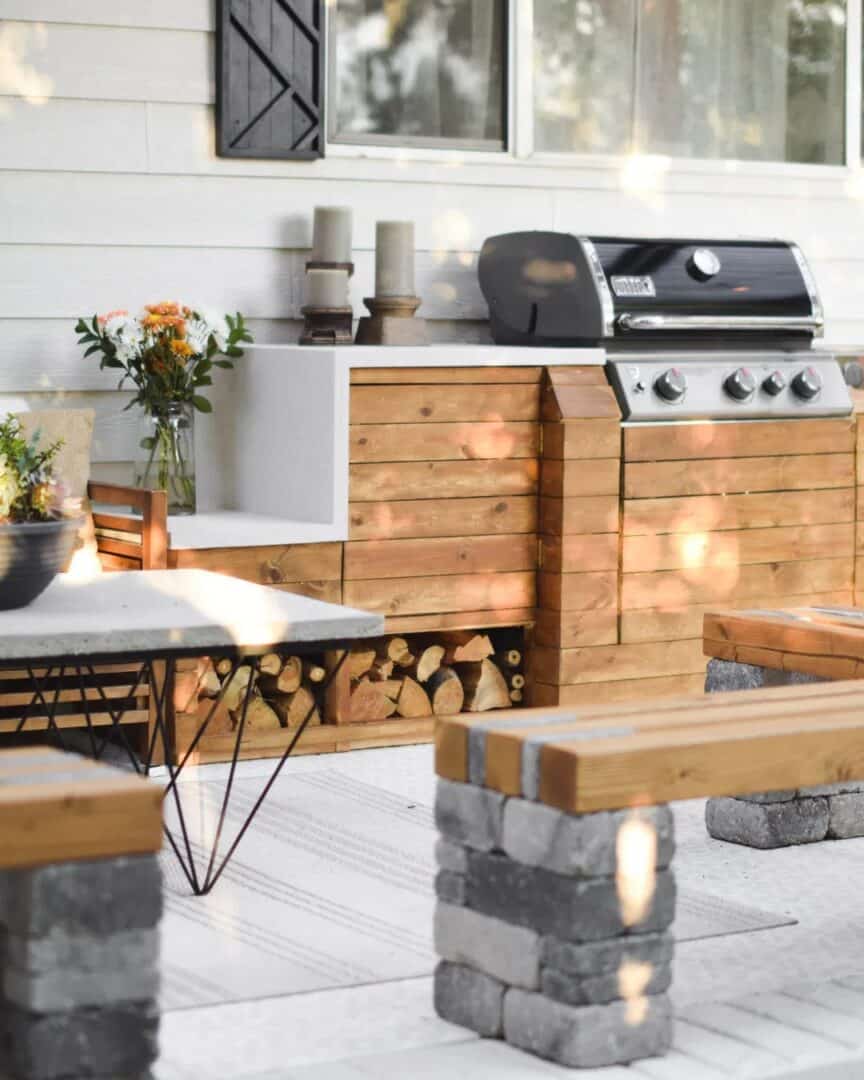 13 Creative DIY Outdoor Kitchen Ideas The Handyman's Daughter