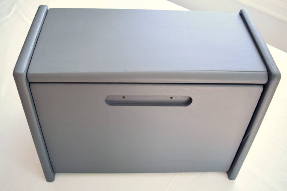 How to Paint a Wooden Bread Box The Handyman's Daughter