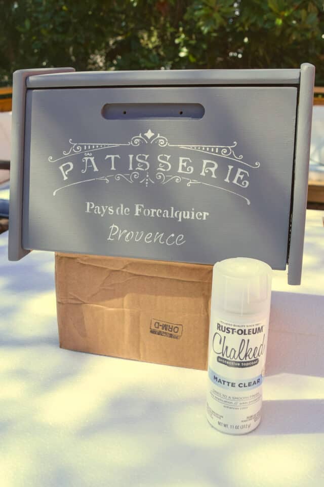 How to Paint a Wooden Bread Box The Handyman's Daughter