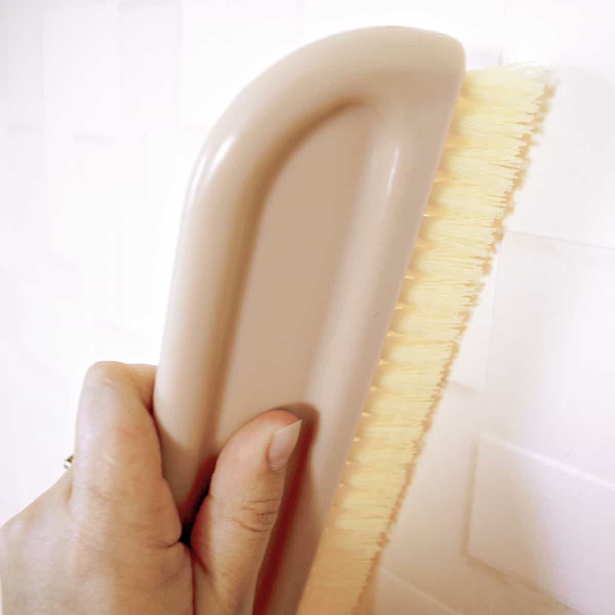 brushing out air bubbles in textured wallpaper