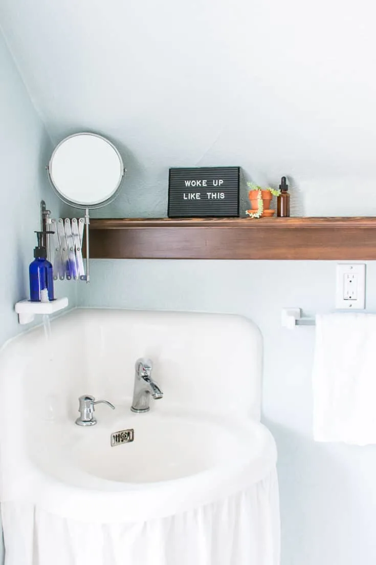 25 Creative DIY Bathroom Shelf Ideas - The Handyman's Daughter