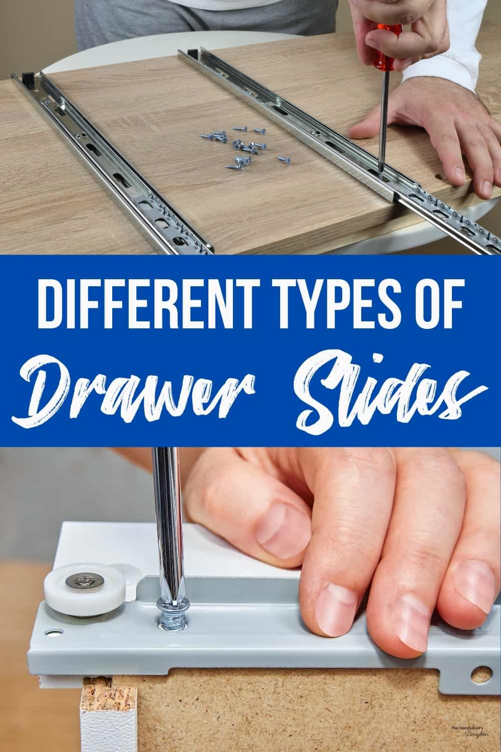 different types of drawer slides
