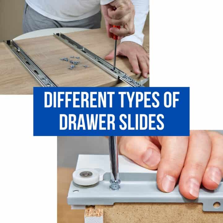 types of drawer slides