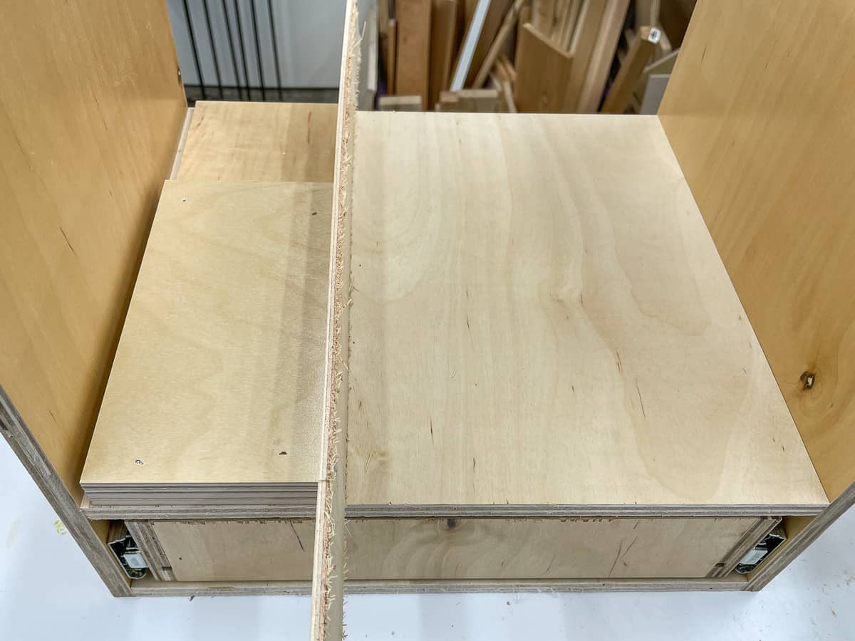 adding platforms for each nailer inside the box