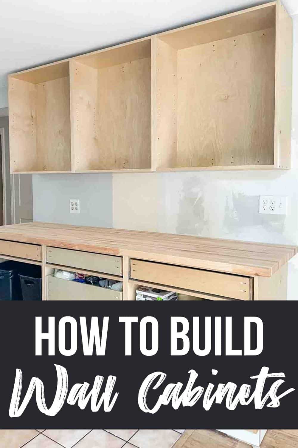 How to build a wall cabinet
