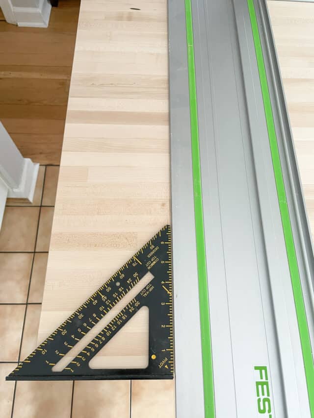 How to Cut, Seal and Install Butcher Block Countertops The Handyman's