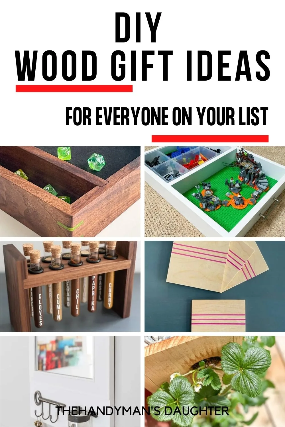 20+ DIY Wood Gift Ideas for Everyone On Your List - The Handyman's Daughter