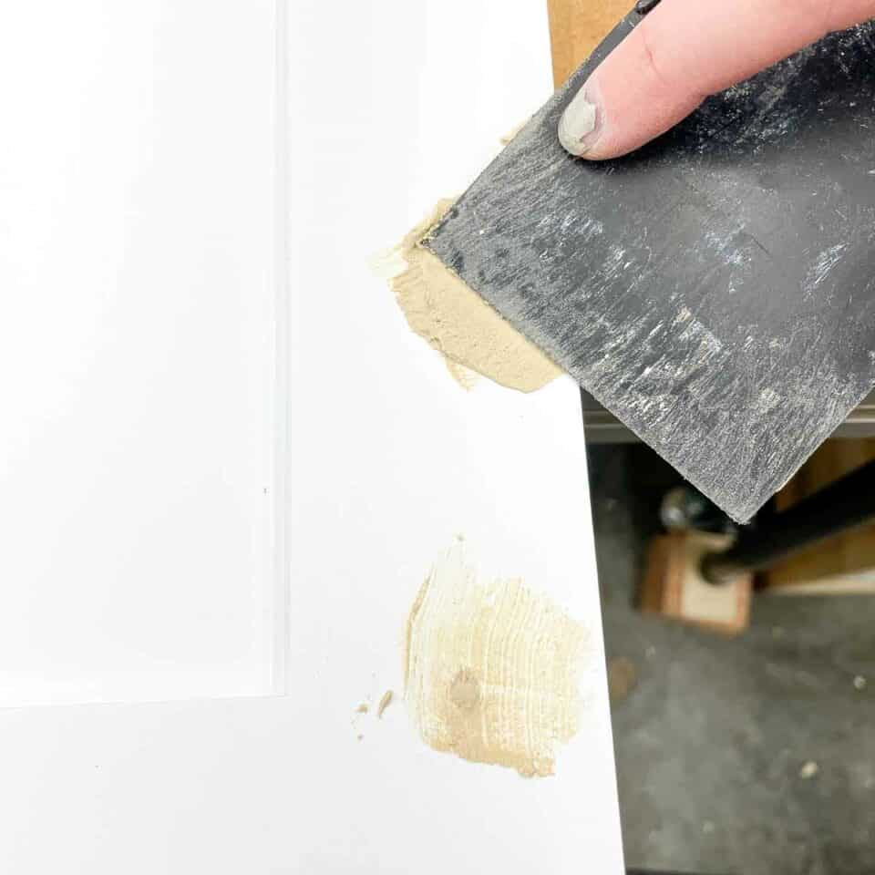 How to Fill Screw Holes in Doors The Handyman's Daughter