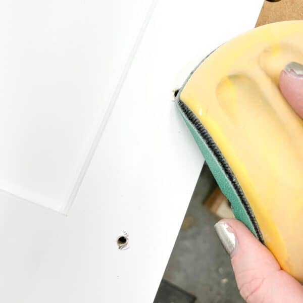 How to Fill Screw Holes in Doors The Handyman's Daughter